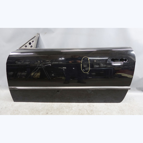 1992-1999 BMW E36 3-Series 2dr Coupe Cabrio Left Ext Door Shell Black 2 OEM