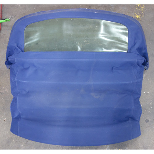 1996-2002 Z3 Roadster Blue Folding Convertible Top Frame With Headliner OEM 1996-2002 Z3 Roadster Blue Folding Convertible Top Frame With Headliner OEM