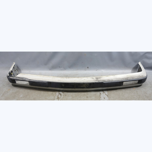 Damaged 89-93 BMW E30 3-Series Late Plastic Front Bumper Cover Trim Silver OEM