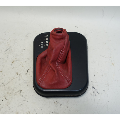 2001-2002 BMW Z3 Roadster Coupe Automatic Shifter Select Panel w Red Leather OEM