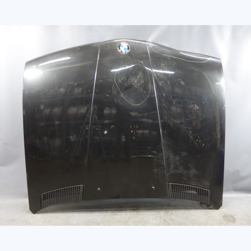 DAMAGED 1982-1988 BMW E28 5-Series Front Hood Bonnet Panel Diamond Black OEM