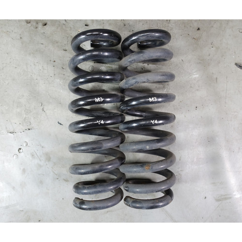 2008-2013 BMW E93 M3 Convertible Factory Rear Axle Coil Spring Pair Y4 OEM