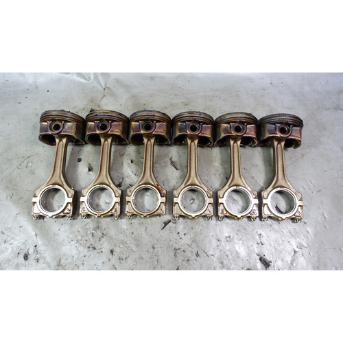 BMW E46 3-Series X3 3.0L M54 6-Cylinder Piston and Connecting Rod Set of 6 44205