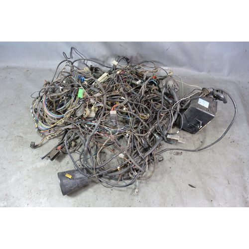 1986 BMW E30 325e M20 ETA Main Body Electrical Wiring Harness w Fuse Box OEM