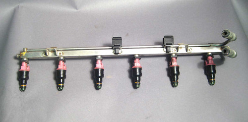 BMW E36 M52 S52 Fuel Rail w Injectors 1996-2000 OEM USED Z3