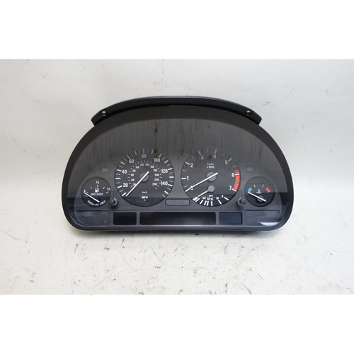 Damaged 1996-2000 BMW E38 7-Series E53 Instrument Gauge Cluster High OBC OEM