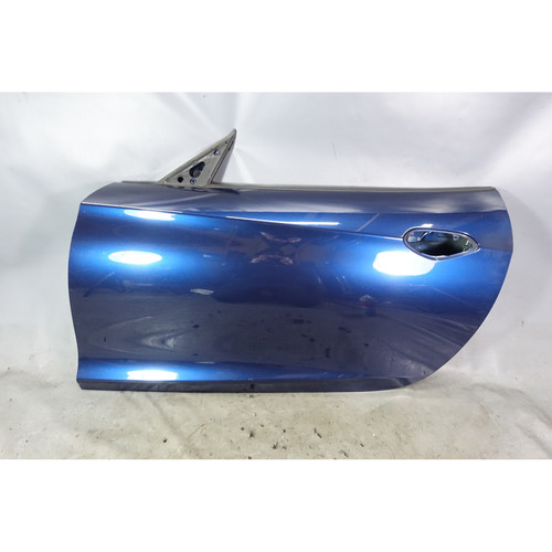 2009-2016 BMW E89 Z4 Roadster Left Drivers Exterior Door Shell Deep-Sea Blue OEM