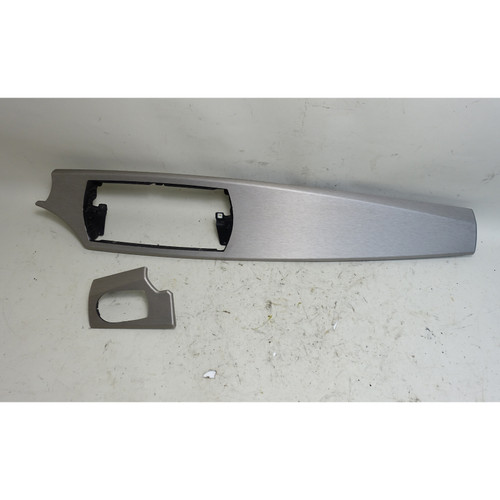 03-06 BMW E85 E86 Z4 Factory Front Dashboard Trim Covers Brushed Aluminum OEM