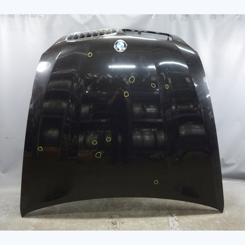 Damaged 2007-2014 BMW E70 X5 E71 X6 Hood Panel Black Sapphire Bonnet OEM