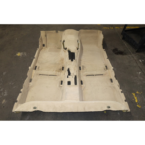 1997-2003 BMW E39 5-Series Floor Covering Carpet Set Sand Beige Front Rear OEM