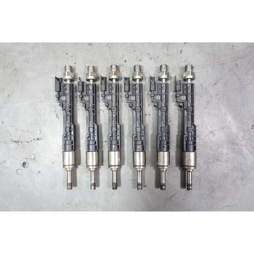 Damaged 11-18 BMW E90 335i F10 N55 N20 Turbo Engine  Fuel Injector Set 6 EU5 OEM