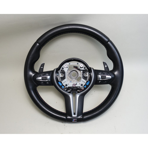 2015-2018 BMW F80 M3 F82 M4 Factory Sports Leather Steering Wheel with Paddles