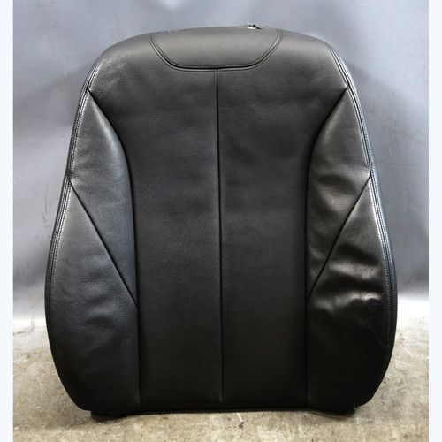 2012-2019 BMW F30 3-Series F34 Left Front Drivers Seat Back Black Leather OEM