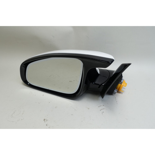 15-20 BMW F80 M3 F82 M4 Left Outside Side Mirror Power-Fold Surround White OEM