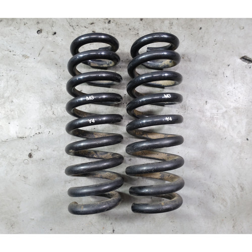 2008-2013 BMW E93 M3 Convertible Factory Rear Axle Coil Spring Pair Y4 OE
