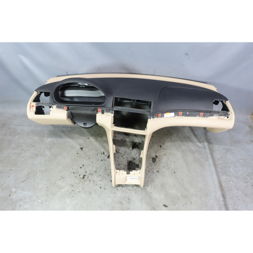 1999-2006 BMW E46 3-Series Front Dashboard Dash Trim Panel Assembly Beige OEM