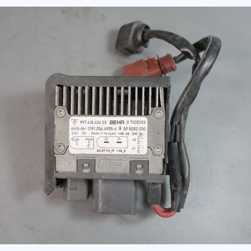 2009-2013 Porsche 997 911 987 Cayman Boxster Aux Fan Control Module Unit OEM