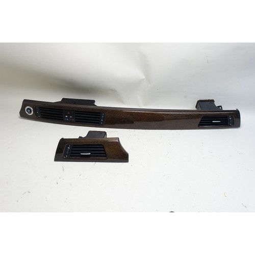 2008 BMW E90 M3 Sedan Dashboard Wood Trim Set Anthracite Plane Sycamore OEM