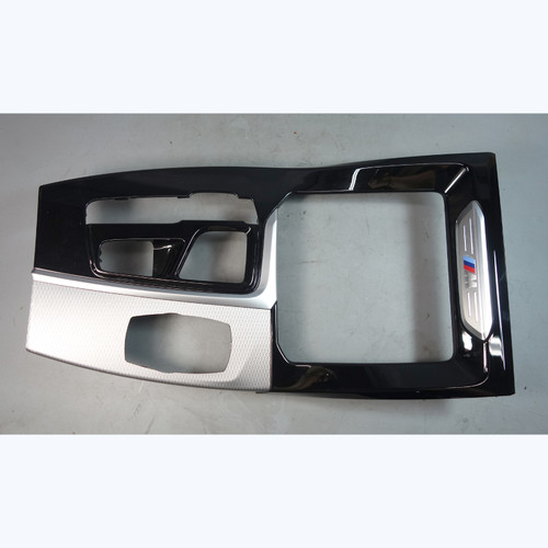 2018-2020 BMW G01 X3 G02 X4 Center Console Trim Panel M Sport Alu Rhombicle OEM