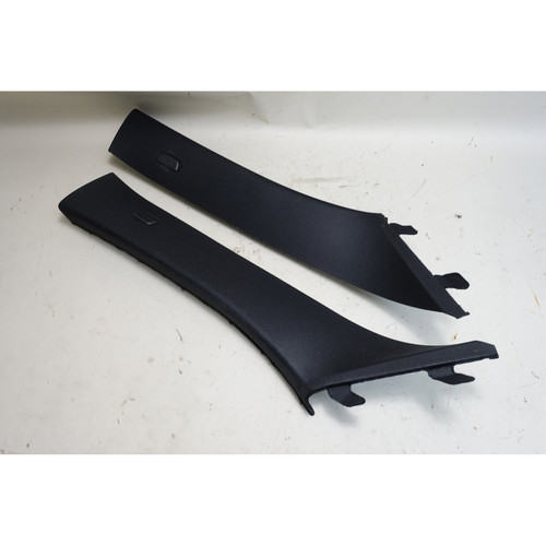 18-24 BMW G01 X3 F97 Front Windshield A- Pillar Column Cover Pair Anthracite OEM