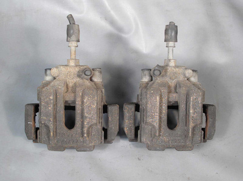 BMW E90 E92 330i 335i 335xi Rear Brake Caliper Pair w Brackets 2006-2013 OEM