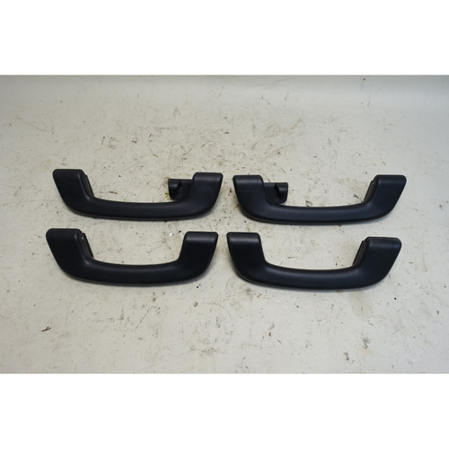 17-23 BMW G30 5-Series G20 F30 Roof Grab Handle Set of 4 Front Rear Black OEM