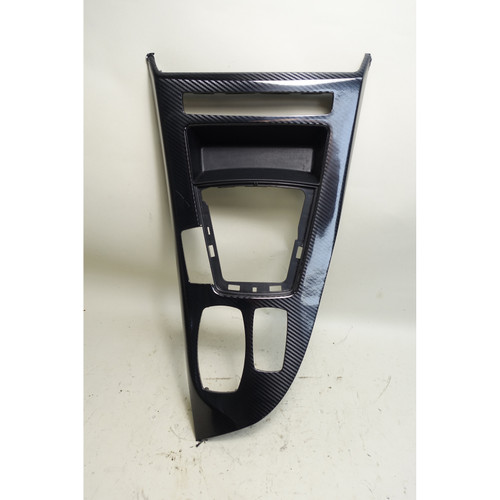 2009-2016 BMW E89 Z4 Roadster Center Console Wood Trim Cover Carbon Wrap OEM