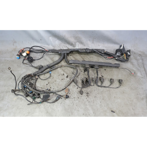 Damaged 1992 BMW E36 325i M50 Early Engine Wiring Harness Automatic Trans OEM