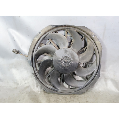 Damaged 92-99 BMW E36 3-Series Aux Auxiliary Condenser Electric Cooling Fan OEM