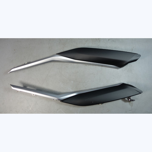 19-24 BMW G20 3-Series G22 G80 Center Console Side Trim Pair Black Silver OEM