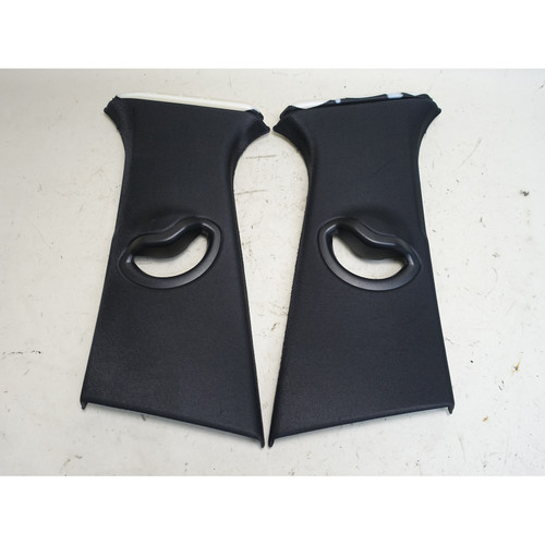 19-24 BMW G20 3-Series G80 Sedan Int B-Pillar Column Upper Covers Anthracite OEM