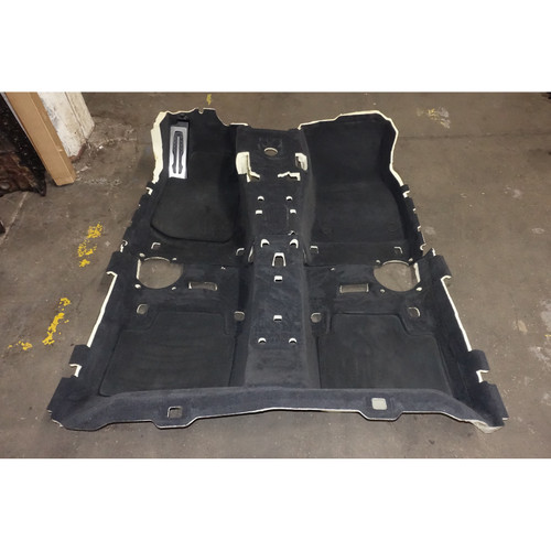 2019-2024 BMW G20 3-Series Sedan Interior Floor Covering Carpet Set Black OEM