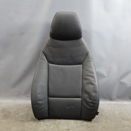 2009-2016 BMW E89 Z4 Basic Left Drivers Seat Backrest Cushion Black Leather OEM