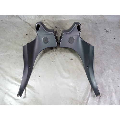 1996-1999 BMW Z3 Roadster Rear Lateral Interior Trim Panels Black w Speaker OEM