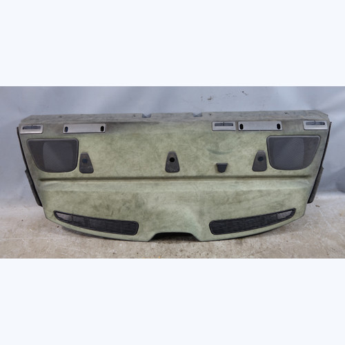 2000-2003 BMW E39 M5 Rear Window Shelf Interior Trim Panel Black Alcantara OEM
