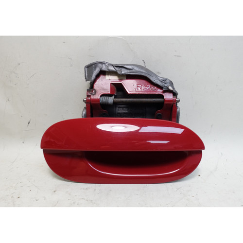 97-03 BMW E39 5-Series Metal Right Front Exterior Door Handle Imola Red 2 OEM