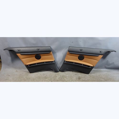 2009-2013 BMW E93 3-Series Convertible Rear Interior Trim Panel Saddle Brown OEM