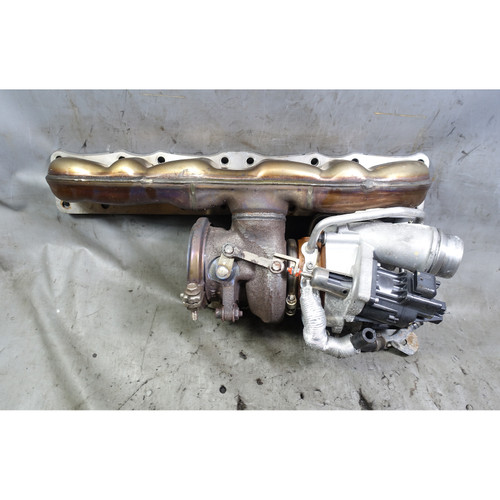 Damaged 14-17 BMW F30 335i F10 535i N55 6-Cylinder Turbo Charger Assem w Valve
