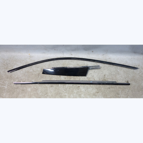 2017-2023 BMW G30 5-Series F90 M5 Right Front Door Shadowline Trim Set Black OEM