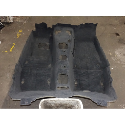 1996-1999 BMW Z3 Roadster Convertible Carpet Set Front Rear Black Schwarz OEM