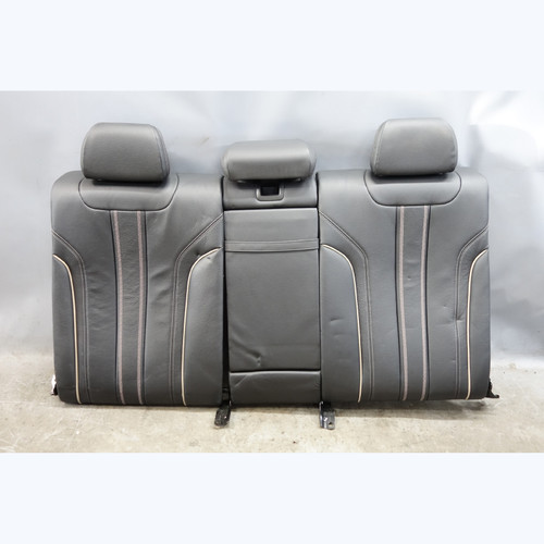 2017-2023 BMW G30 5-Series Rear Seat Upper Backrest Folding Black Leather OEM