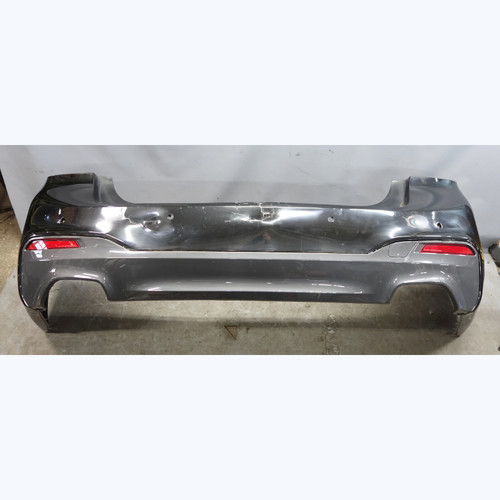 Damaged 17-20 BMW G30 5-Series Factory M-Sport Rear Bumper Trim Black PDC OEM Damaged 17-20 BMW G30 5-Series Factory M-Sport Rear Bumper Trim Black PDC OEM