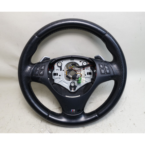 2008-2013 BMW E90 3-Series E82 1-Series M-Sports Paddle Shift Steering Wheel OEM