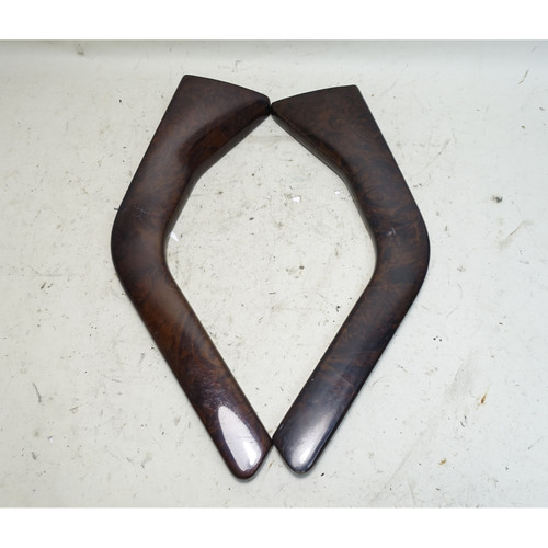 97-99 BMW Z3 Roadster Coupe Factory Center Console Wood Trim Side Pair Maple OE