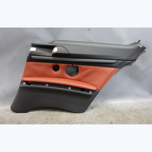 2008-2013 BMW E92 M3 Coupe Right Rear Interior Trim Panel Fox Red Leather OE