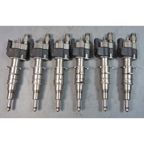 2007-2015 BMW E90 F01 N54 N63 Direct Fuel Injector Set of 6 Index 11 OEM