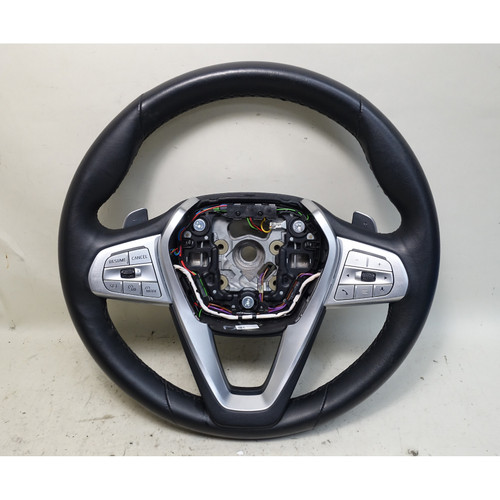 2023-2025 BMW G05 X5 G07 X7 Factory Sports Steering Wheel Heat Paddles OEM