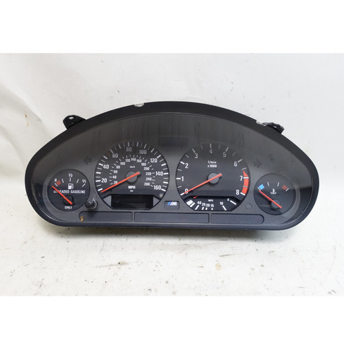 Damaged 1996-1999 BMW E36 M3 ///M Factory Instrument Gauge Cluster Speedo MPH OE
