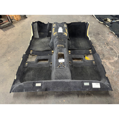 2011-2013 BMW F10 5-Series AWD xDrive Floor Covering Carpet Set Black OEM