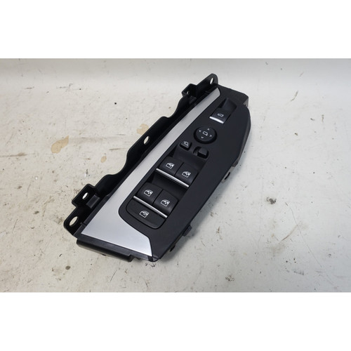 18-24 BMW G01 X3 G02 X4 Left Front Driver's Master Window Switch with Trim OEM